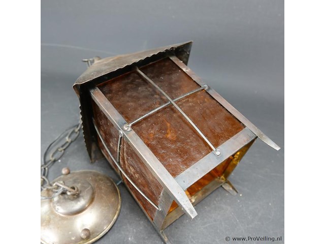 Vintage hallamp - afbeelding 4 van  5