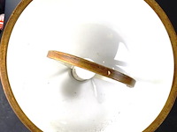 Vintage hanglamp met opaline kap - afbeelding 5 van  5