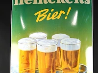 Vintage heineken's bier emaille reclamebord - afbeelding 3 van  5