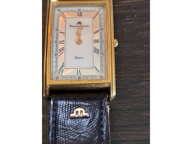 Vintage horloge, maurice lacroix, tank /les classiques 58196, jaren 90 - afbeelding 4 van  5