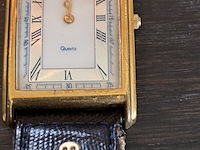 Vintage horloge, maurice lacroix, tank /les classiques 58196, jaren 90 - afbeelding 4 van  5