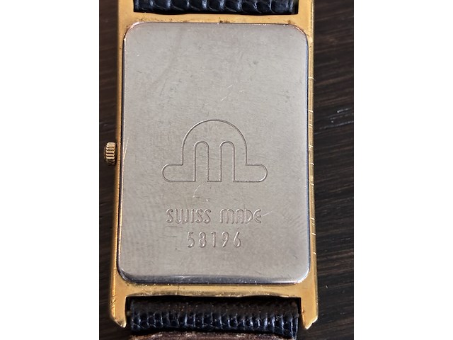 Vintage horloge, maurice lacroix, tank /les classiques 58196, jaren 90 - afbeelding 5 van  5