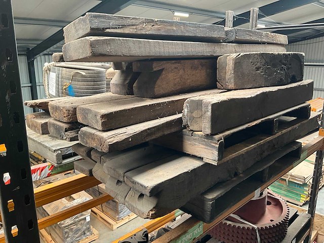 Vintage hout - afbeelding 3 van  6