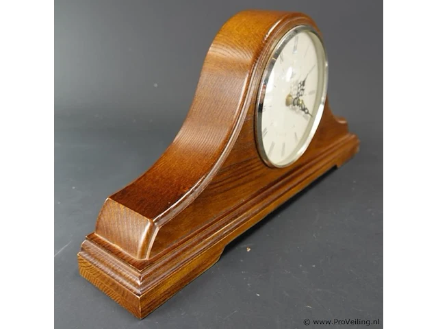 Vintage houten adler schouwklok - afbeelding 3 van  5