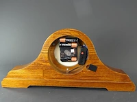 Vintage houten adler schouwklok - afbeelding 4 van  5