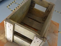 Vintage houten bierkrat van het merk bavaria uit lieshout, vermoedelijk afkomstig uit de jaren 1950 of 1960 - afbeelding 4 van  6
