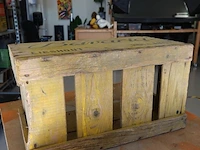 Vintage houten bierkrat van het merk bavaria uit lieshout, vermoedelijk afkomstig uit de jaren 1950 of 1960 - afbeelding 6 van  6