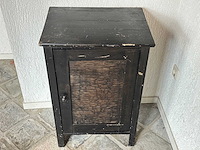 Vintage houten kastje - afbeelding 1 van  3