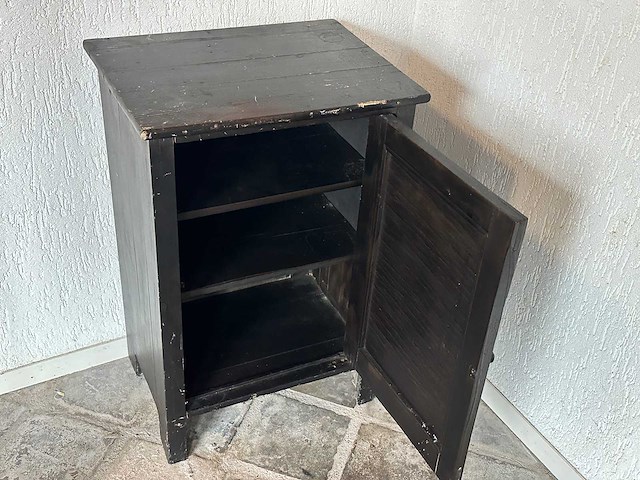 Vintage houten kastje - afbeelding 3 van  3