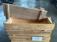 Vintage houten kist (18x) - afbeelding 2 van  5