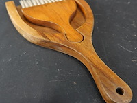 Vintage houten schuier met borstel - afbeelding 5 van  5