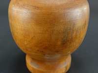 Vintage houten vijzel - afbeelding 1 van  5
