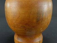 Vintage houten vijzel - afbeelding 2 van  5