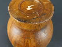 Vintage houten vijzel - afbeelding 5 van  5