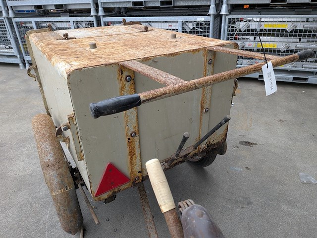 Vintage ice cream box-trike, gazelle - afbeelding 5 van  16