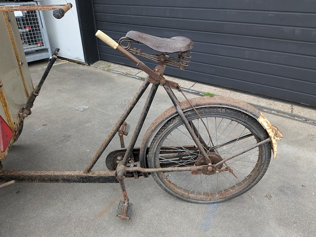 Vintage ice cream box-trike, gazelle - afbeelding 6 van  16