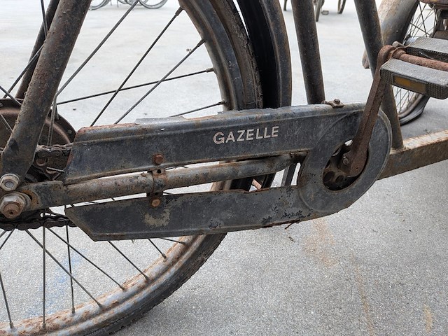 Vintage ice cream box-trike, gazelle - afbeelding 7 van  16