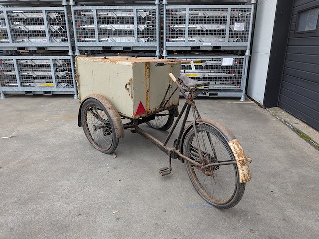 Vintage ice cream box-trike, gazelle - afbeelding 10 van  16