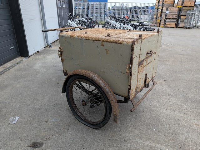 Vintage ice cream box-trike, gazelle - afbeelding 13 van  16