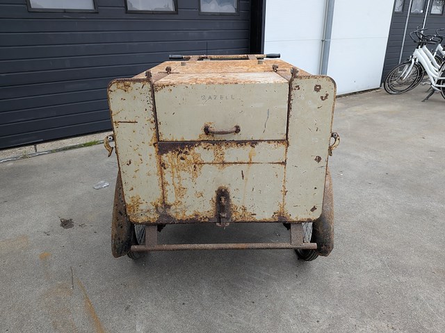 Vintage ice cream box-trike, gazelle - afbeelding 14 van  16