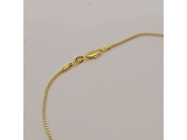 Vintage jade goldplated collier - afbeelding 7 van  8