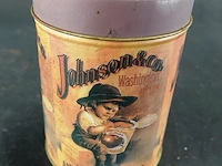 Vintage johnson & co blik - afbeelding 1 van  6