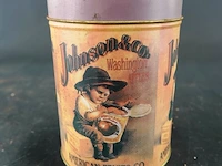 Vintage johnson & co blik - afbeelding 2 van  6