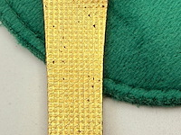 Vintage junghans goldplated mechanisch horloge - afbeelding 5 van  7