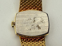 Vintage junghans goldplated mechanisch horloge - afbeelding 6 van  7