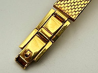 Vintage junghans goldplated mechanisch horloge - afbeelding 7 van  7