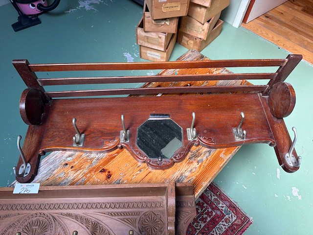 Vintage kapstok (2x) - afbeelding 3 van  3