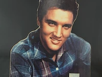 Vintage kartonnen uitstansel van elvis presley - afbeelding 2 van  5
