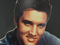 Vintage kartonnen uitstansel van elvis presley - afbeelding 3 van  5
