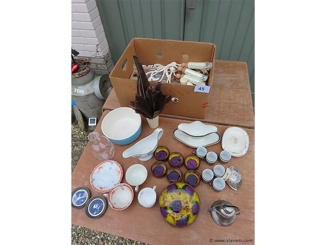 Vintage keramiek, chocoladevorm, enz... - afbeelding 1 van  3