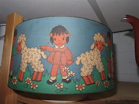 Vintage kinderlamp en 2 koffiepotten - afbeelding 3 van  3