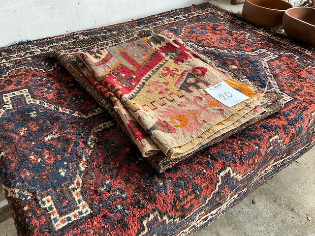 Vintage kleed (3x) - afbeelding 1 van  4