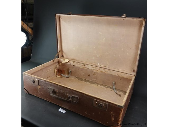 Vintage koffer - afbeelding 3 van  5
