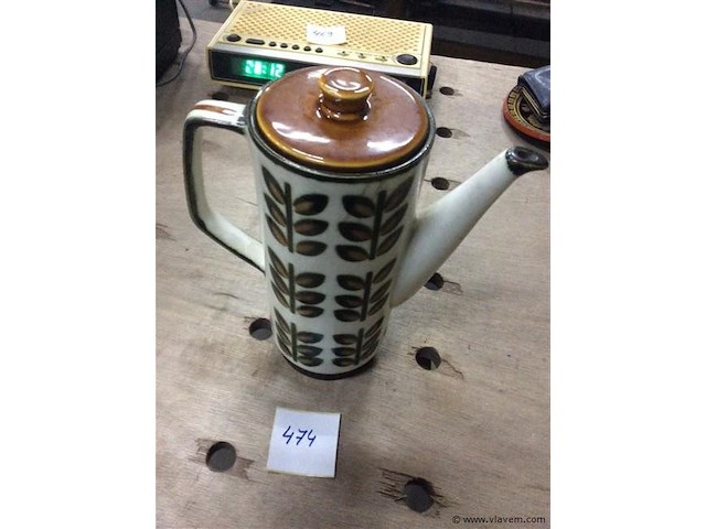 Vintage koffiekan boch - afbeelding 1 van  4