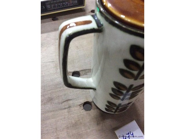 Vintage koffiekan boch - afbeelding 2 van  4