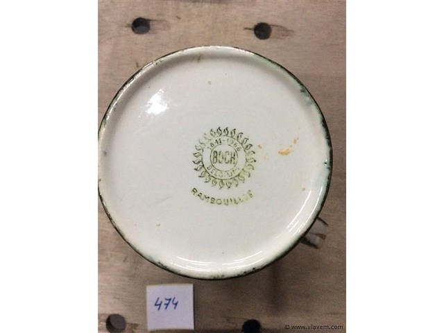 Vintage koffiekan boch - afbeelding 4 van  4