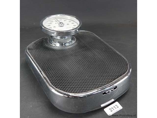 Vintage konig personen weegschaal - afbeelding 1 van  5