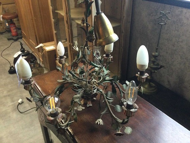 Vintage kroonluchter - afbeelding 2 van  4