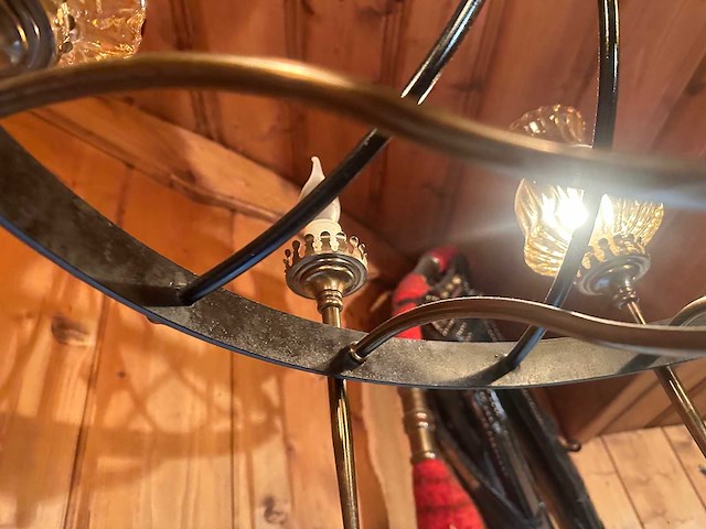 Vintage kroonluchter - afbeelding 3 van  3