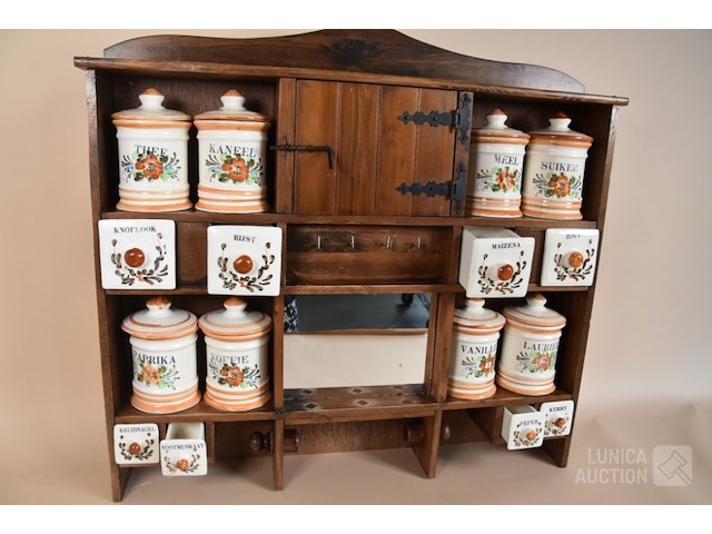 Vintage kruidenrek - afbeelding 5 van  5