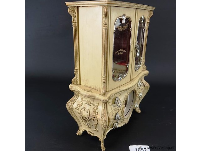 Vintage kunststof miniatuur kast - afbeelding 3 van  5