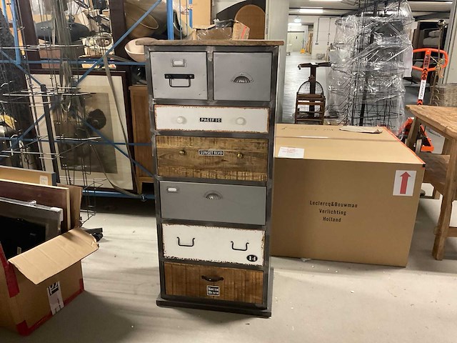 Vintage ladenkast - afbeelding 6 van  13