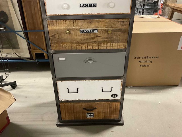 Vintage ladenkast - afbeelding 9 van  13