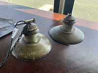 Vintage lamp (2x) - afbeelding 1 van  5