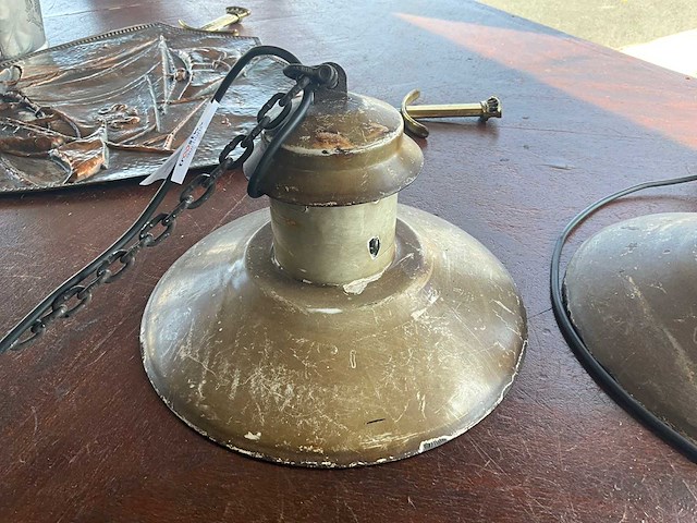 Vintage lamp (2x) - afbeelding 2 van  5