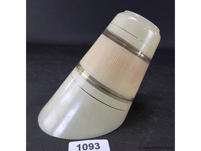 Vintage lampenkap doorvoergat 4,5cm - afbeelding 1 van  5